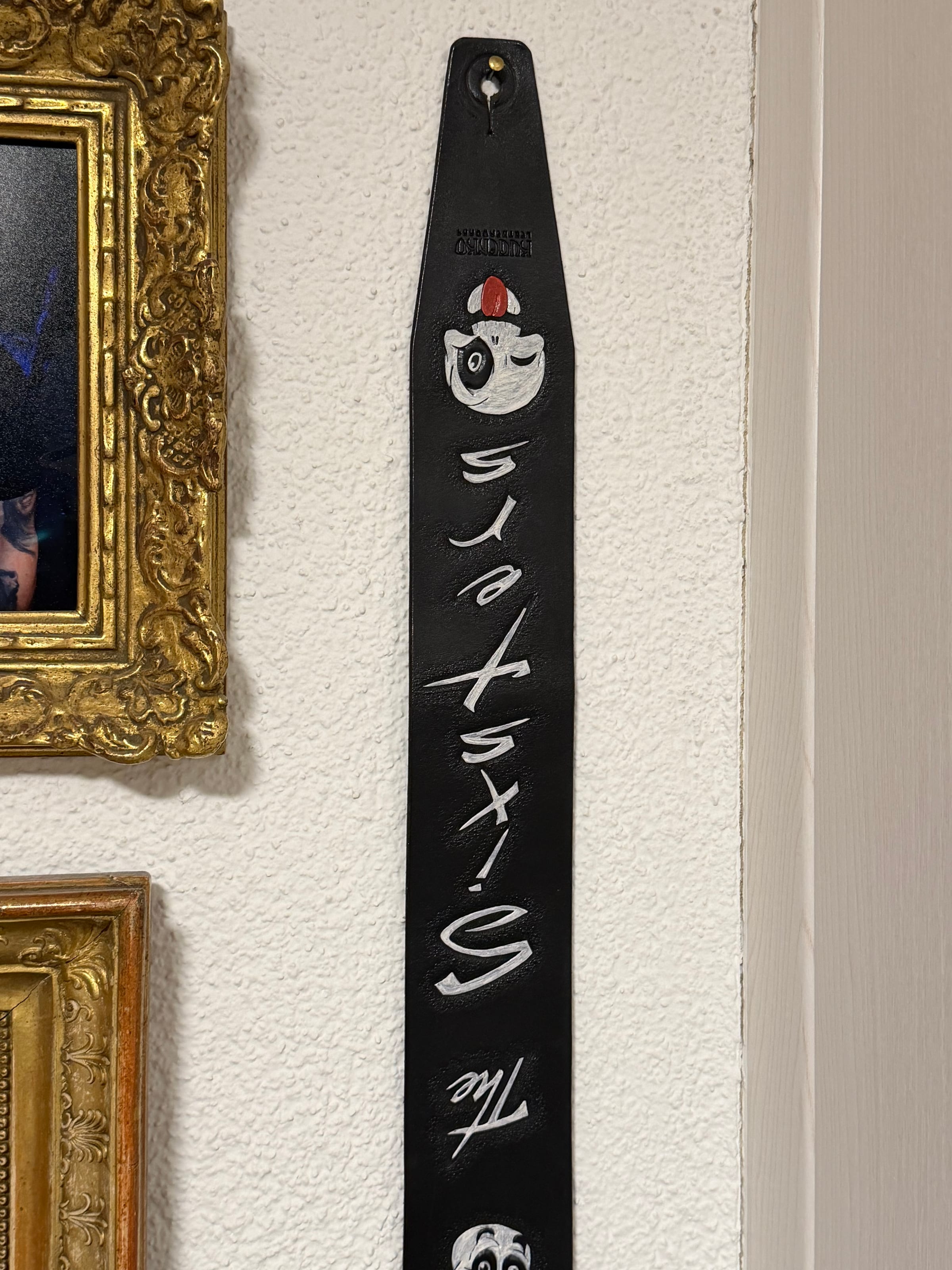 The Sixsters Hand-Painted Guitar Straps — from Anna & Maria