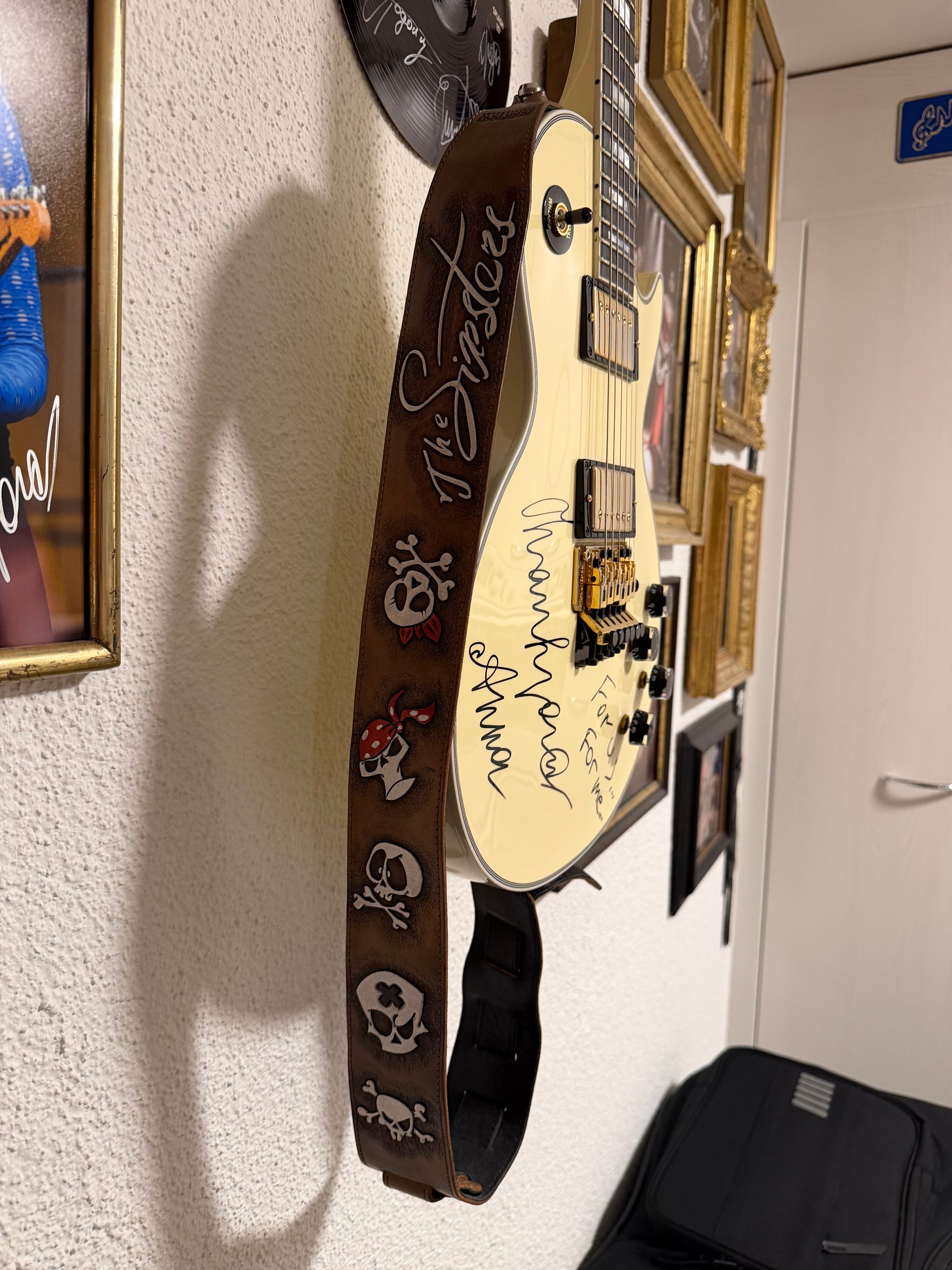 The Sixsters Hand-Painted Guitar Straps — from Anna & Maria